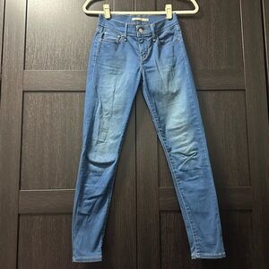 Levi’s Skinny Stretch Blue Jeans